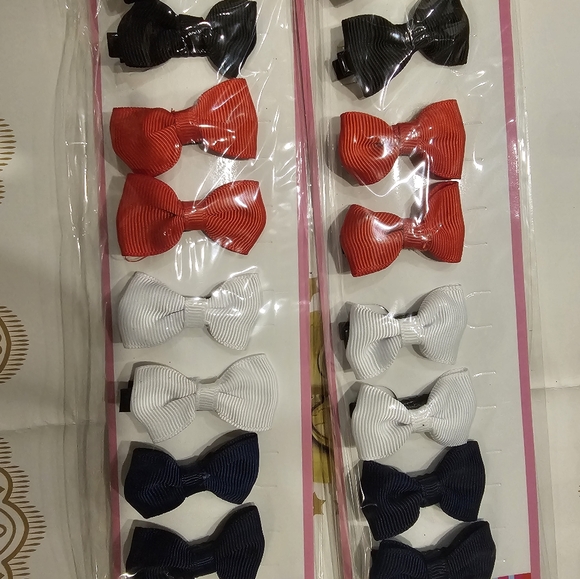Babygirl Hair Bows 8pk - Picture 2 of 2